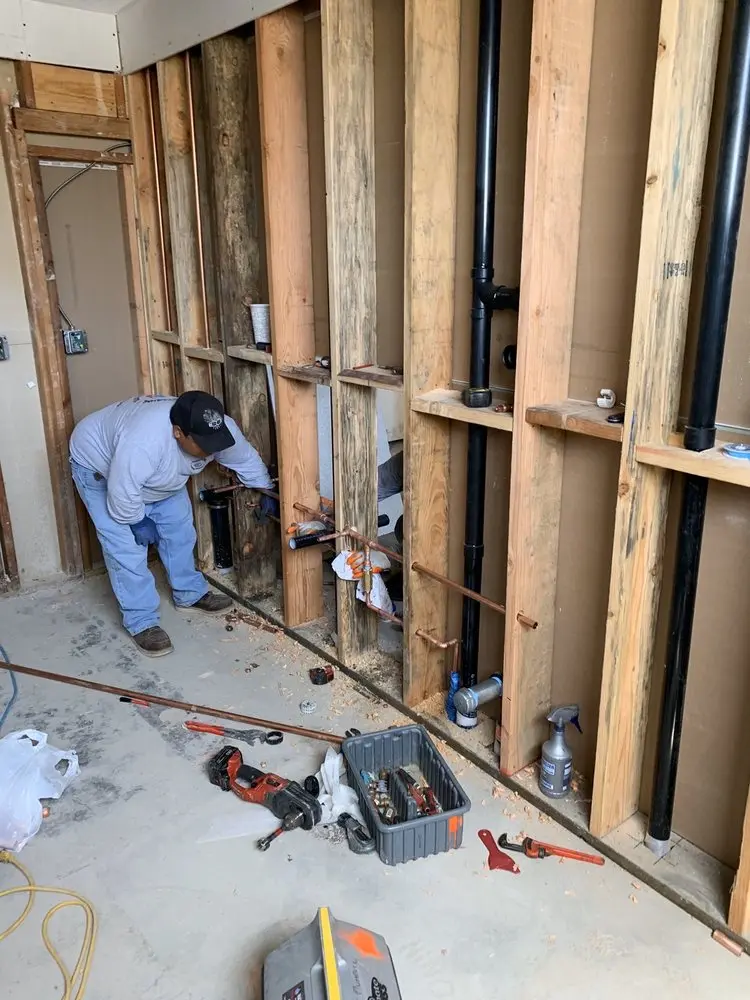 Commercial rough-in plumbing for Trenchless Sewer Repair in Liberty Center